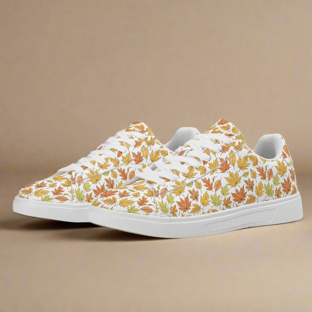 Autumn Adult Lightweight Brand Low Top Leather Shoes - DeRose Seasonal