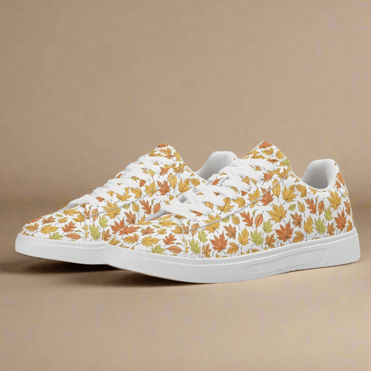 Autumn Adult Lightweight Brand Low Top Leather Shoes - DeRose Seasonal