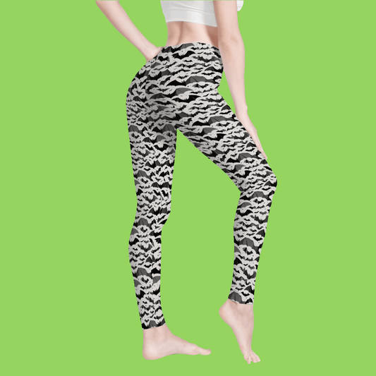 Bats Women's Yoga Pants - DeRose Seasonal