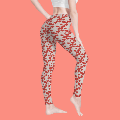 Tiny Hearts Women's Yoga Pants - DeRose Seasonal