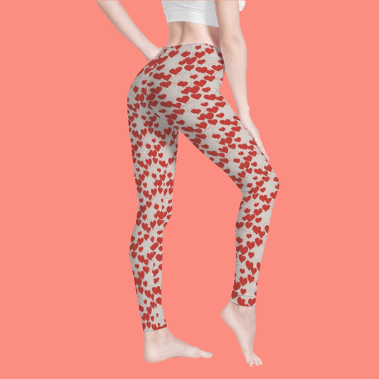 Tiny Hearts Women's Yoga Pants - DeRose Seasonal