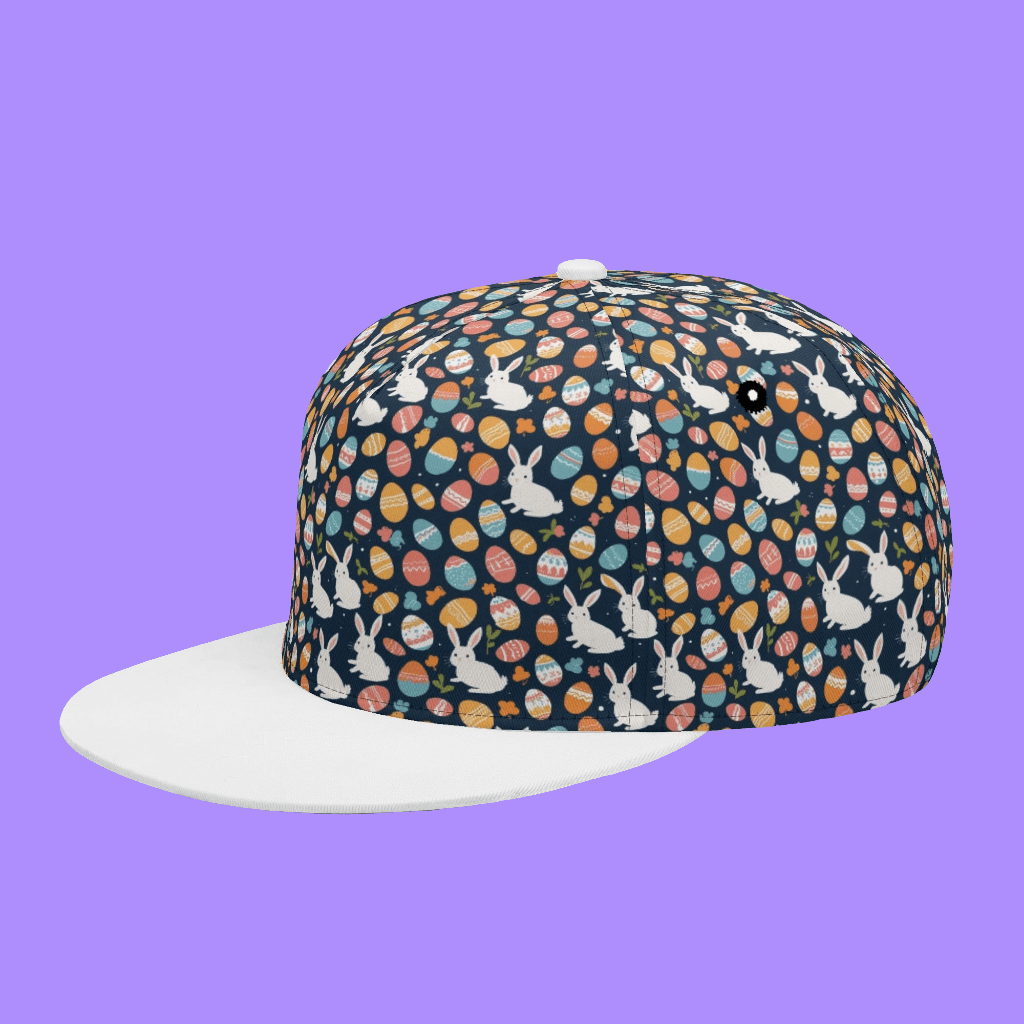 Bunny Eggs Unisex Classic Snapbacks - DeRose Seasonal