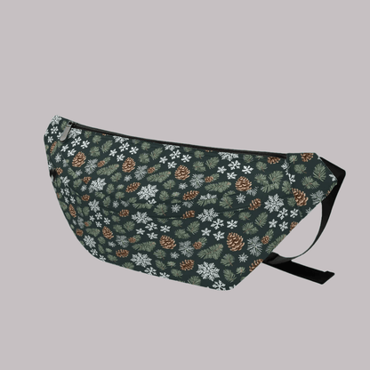 Large Snowflake Pine Fanny Pack - DeRose Seasonal