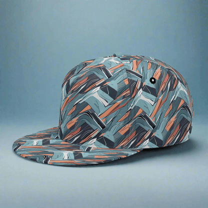 Abstract Breeze Unisex Classic Snapbacks - DeRose Seasonal