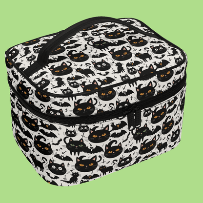 Crazy Cat Lady Leather Cosmetic Bag - DeRose Seasonal