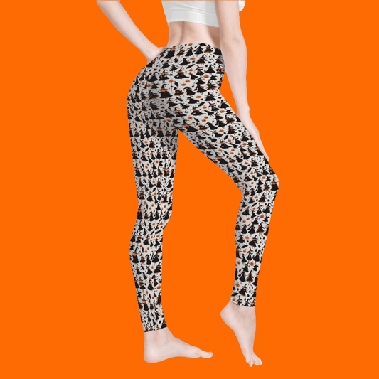 Witches Women's Yoga Pants - DeRose Seasonal