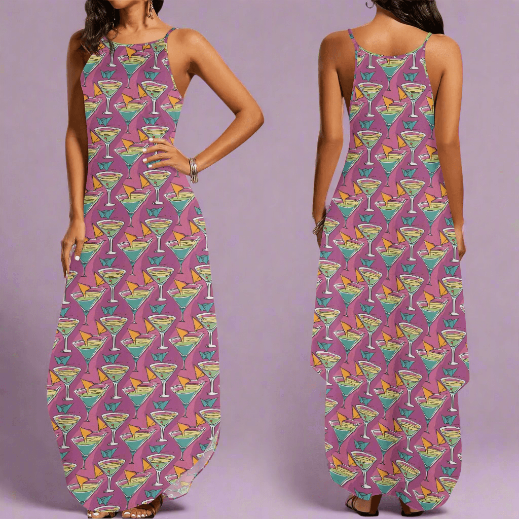 Artini Martini Women's Elegant Sleeveless Evening Dress - DeRose Seasonal