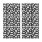 Black and White Ornament Table Placemat (set of 6) - DeRose Seasonal