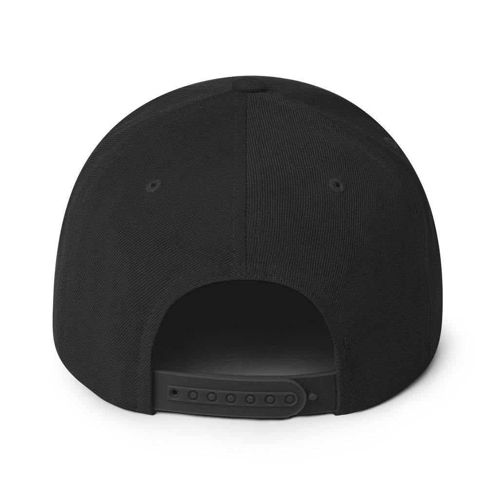 Snapback Skull and Rose Hat - DeathDrip Branding - DeRose Seasonal