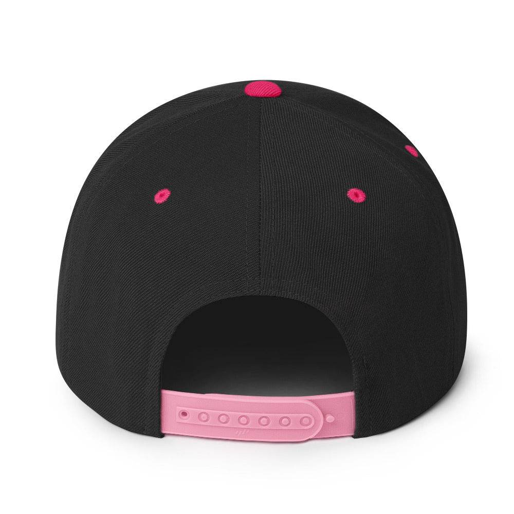 Snapback Skull and Rose Hat - DeathDrip Branding - DeRose Seasonal