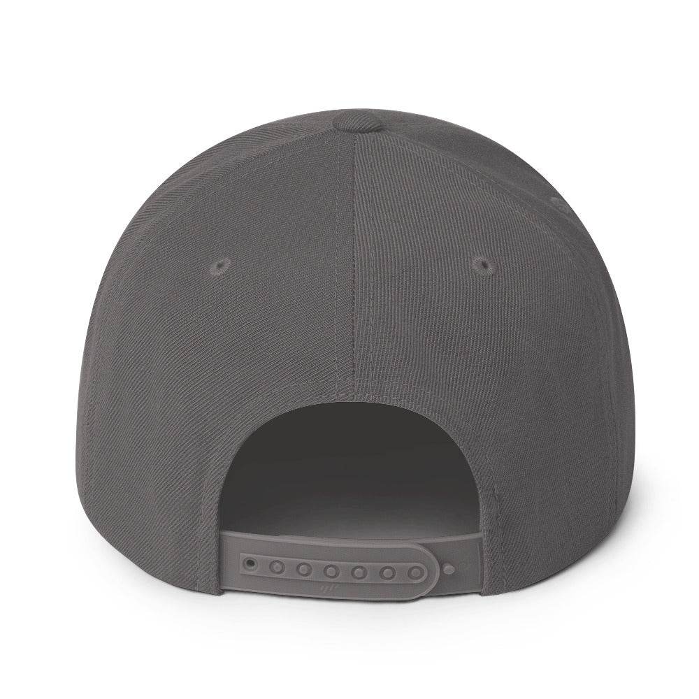 Snapback Skull and Rose Hat - DeathDrip Branding - DeRose Seasonal