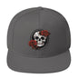 Snapback Skull and Rose Hat - DeathDrip Branding - DeRose Seasonal