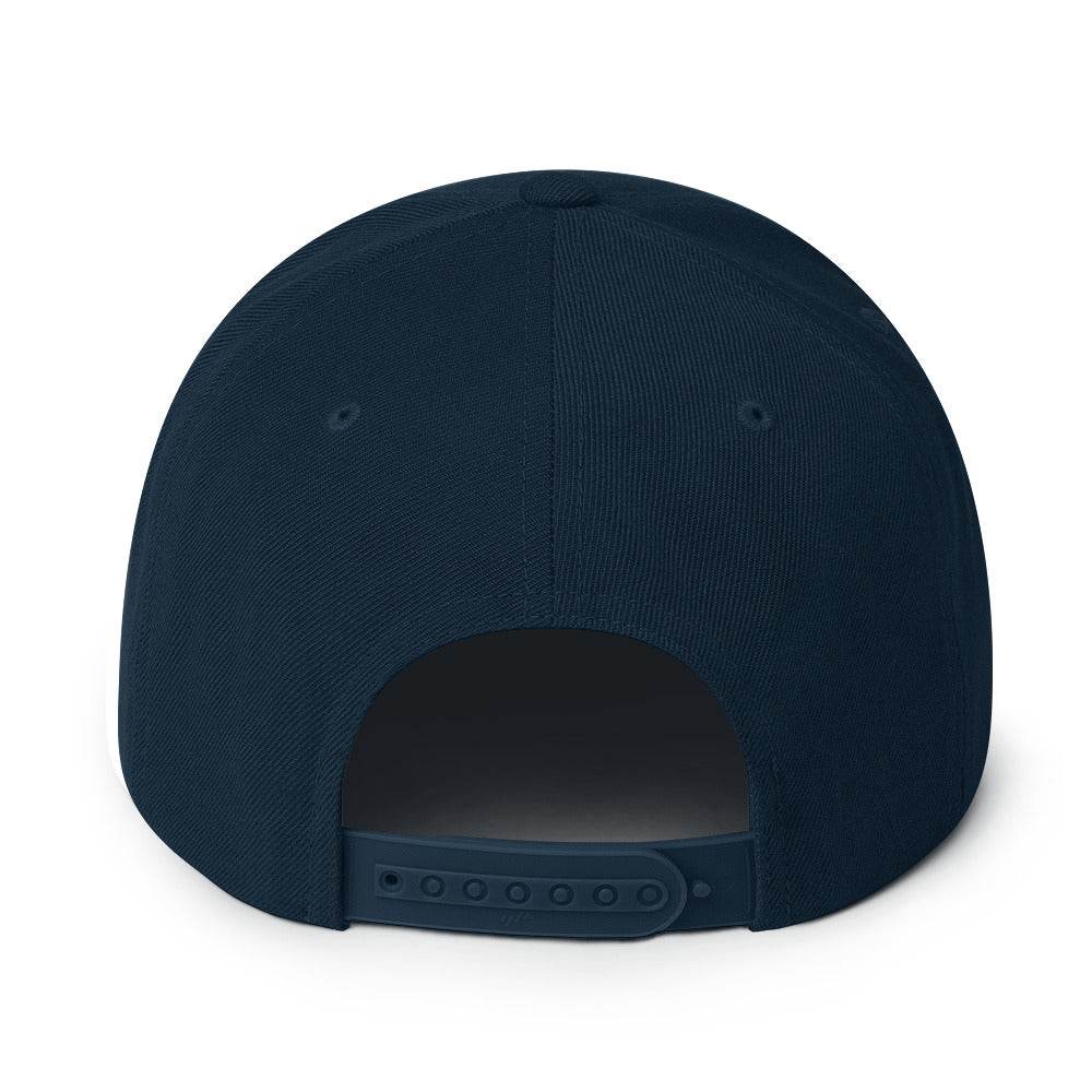 Snapback Skull and Rose Hat - DeathDrip Branding - DeRose Seasonal