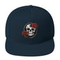 Snapback Skull and Rose Hat - DeathDrip Branding - DeRose Seasonal