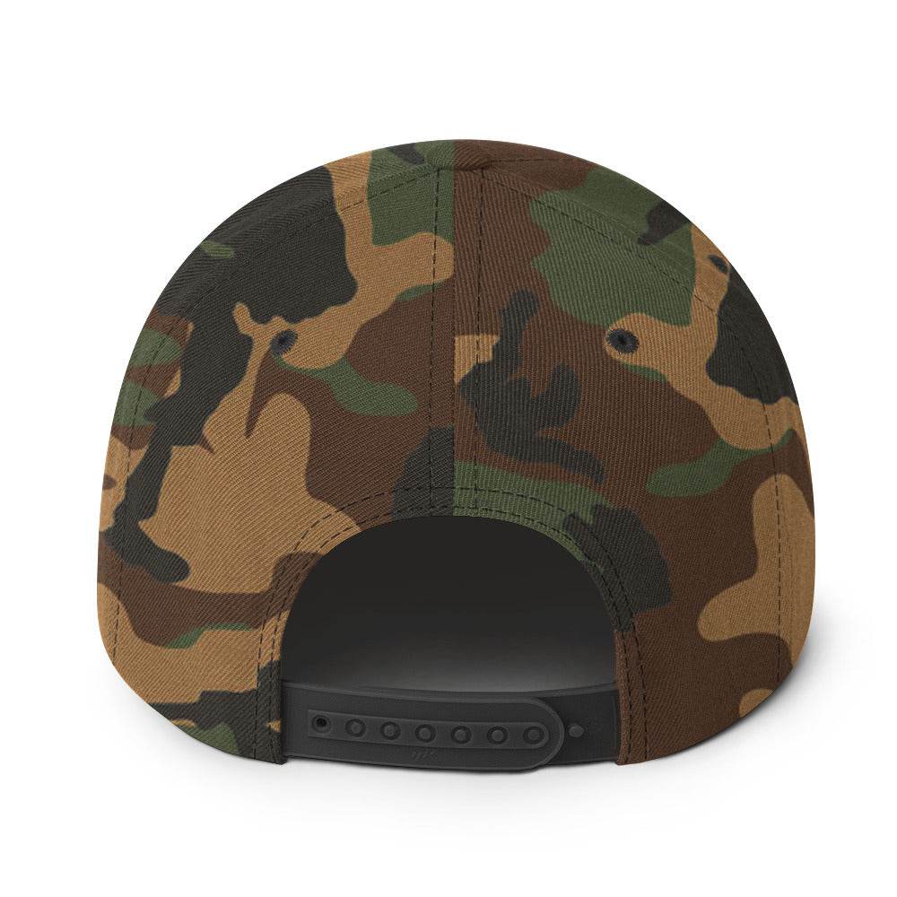 Snapback Skull and Rose Hat - DeathDrip Branding - DeRose Seasonal