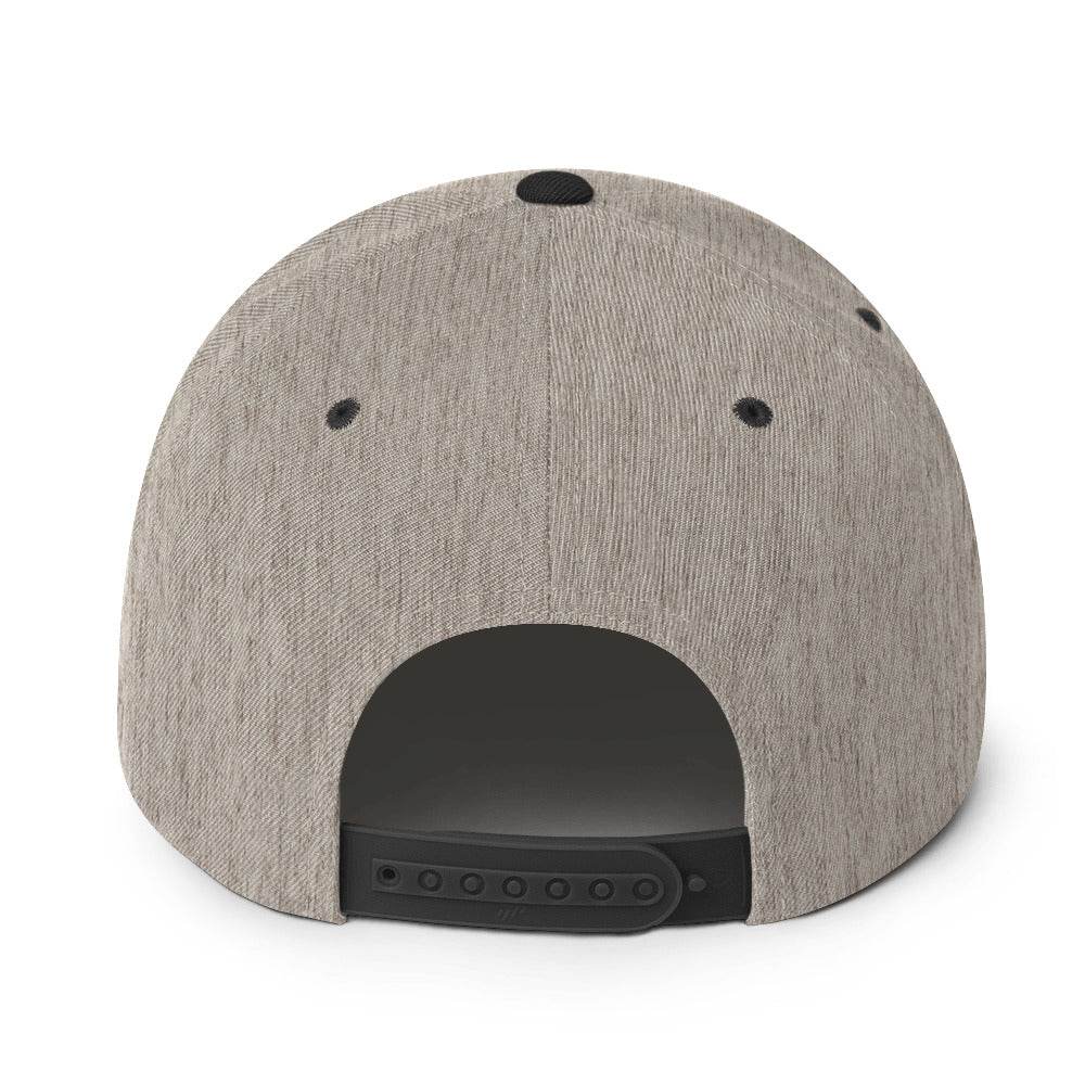 Snapback Skull and Rose Hat - DeathDrip Branding - DeRose Seasonal