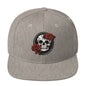 Snapback Skull and Rose Hat - DeathDrip Branding - DeRose Seasonal