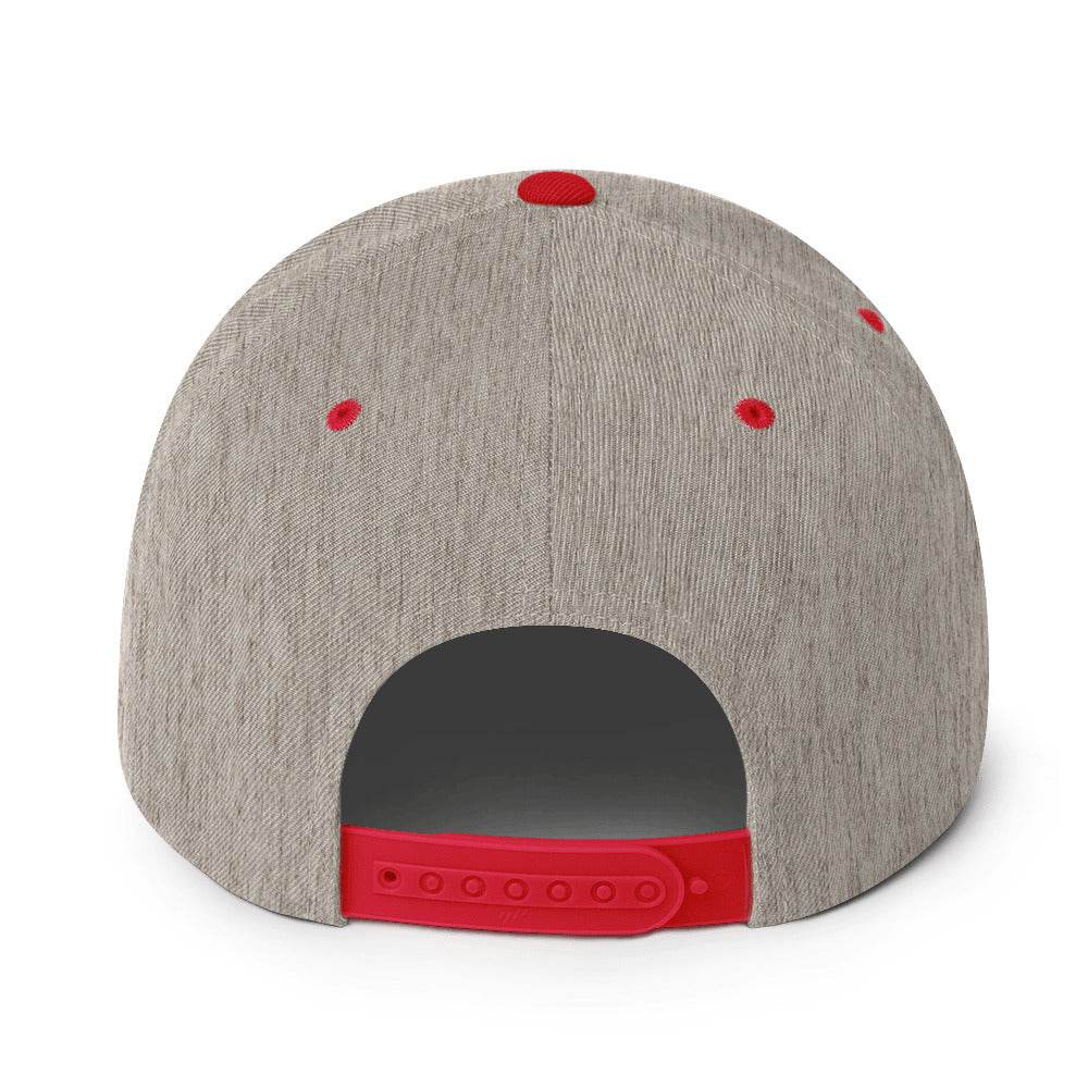 Snapback Skull and Rose Hat - DeathDrip Branding - DeRose Seasonal
