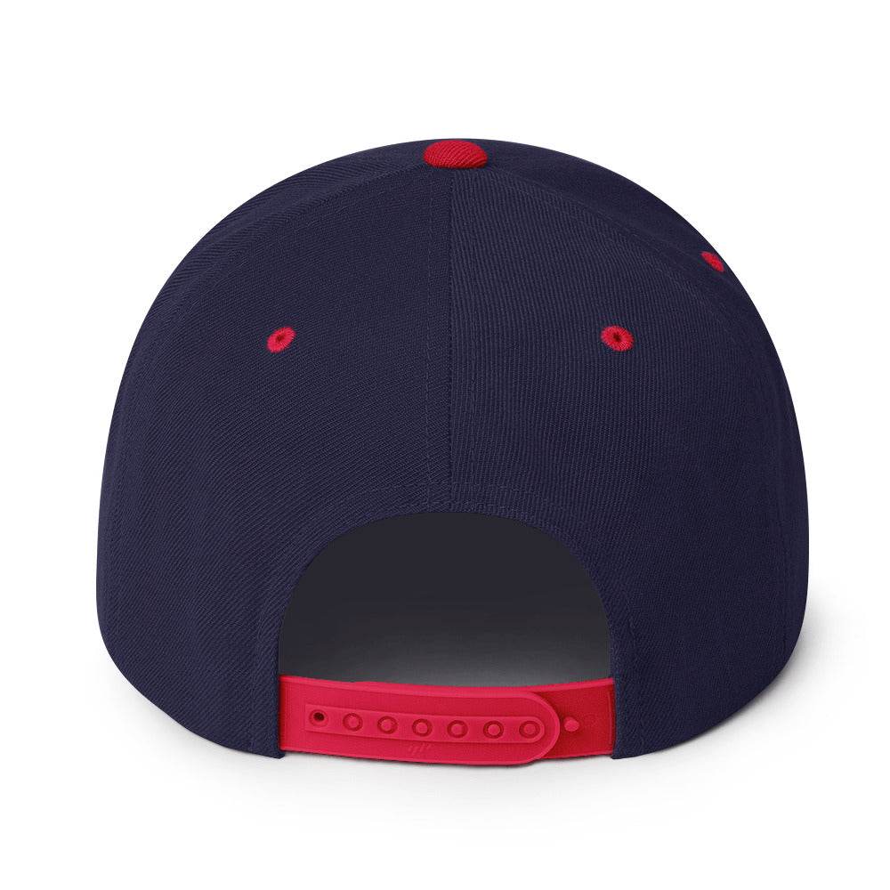 Snapback Skull and Rose Hat - DeathDrip Branding - DeRose Seasonal