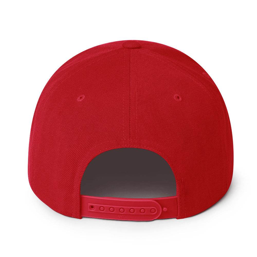 Snapback Skull and Rose Hat - DeathDrip Branding - DeRose Seasonal
