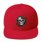 Snapback Skull and Rose Hat - DeathDrip Branding - DeRose Seasonal