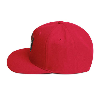 Snapback Skull and Rose Hat - DeathDrip Branding - DeRose Seasonal