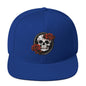Snapback Skull and Rose Hat - DeathDrip Branding - DeRose Seasonal