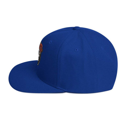 Snapback Skull and Rose Hat - DeathDrip Branding - DeRose Seasonal