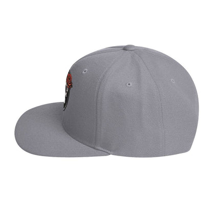 Snapback Skull and Rose Hat - DeathDrip Branding - DeRose Seasonal