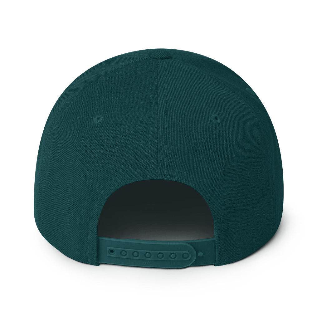 Snapback Skull and Rose Hat - DeathDrip Branding - DeRose Seasonal