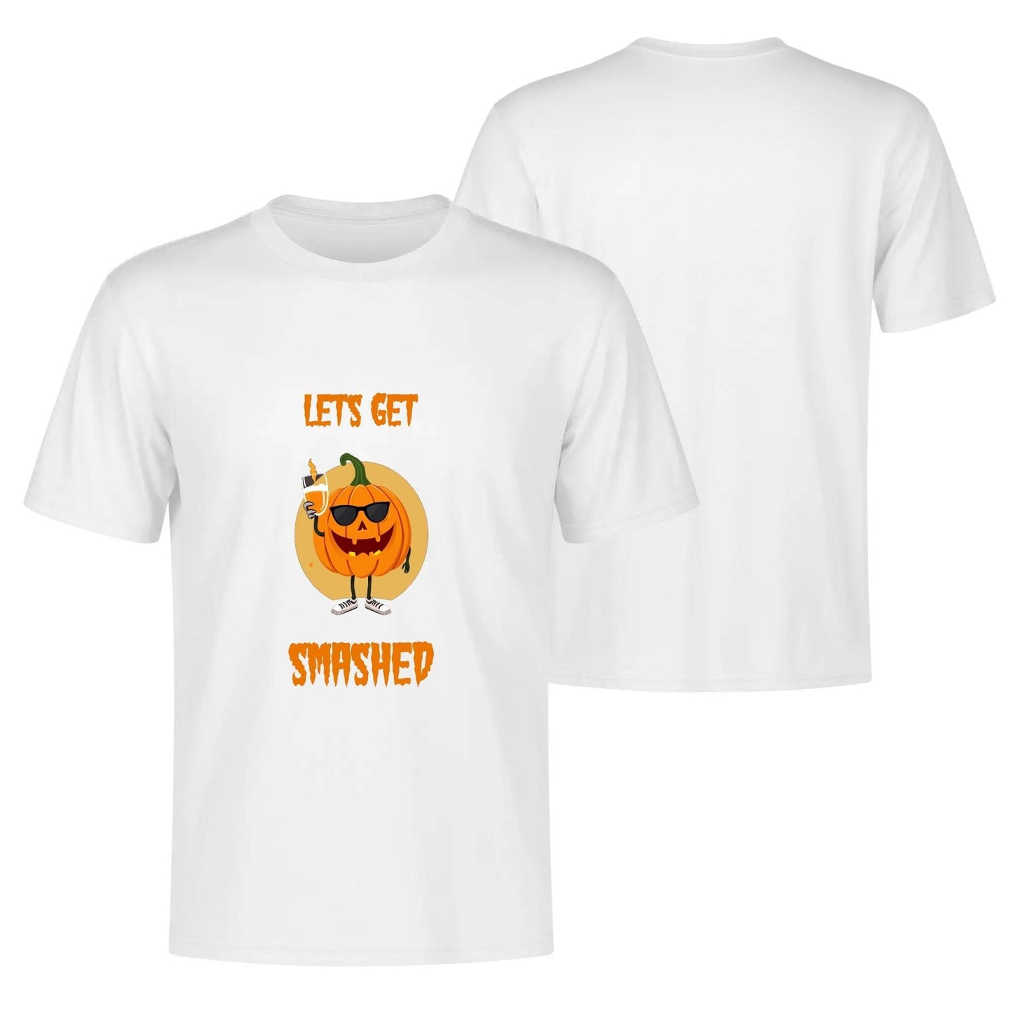 Let's Get Smashed Men's Cotton T-Shirt - DeRose Seasonal