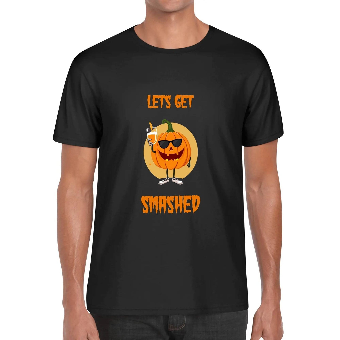 Let's Get Smashed Men's Cotton T-Shirt - DeRose Seasonal