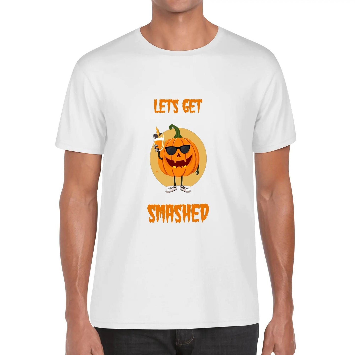 Let's Get Smashed Men's Cotton T-Shirt - DeRose Seasonal